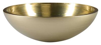 Waskom Sapho Murano Rond 40x14 cm Glas Goud Sapho Waskom Sapho Murano Rond 40x14 cm Glas Goud Sapho