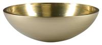 Waskom Sapho Murano Rond 40x14 cm Glas Goud - thumbnail