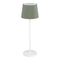 Eglo TafellampLeonero wit met groen - 75933 - thumbnail