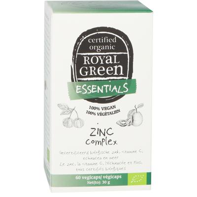 Royal Green Zinc complex bio 60 Vegetarische capsules