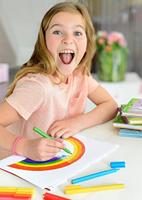 Faber Castell Viltstiften Connector koffer - Viltstiften 60 stuks - thumbnail