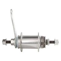 Terugtrap remnaaf verchroomd met asmoeren - 36 gaats - 110 mm inbouwmaat - thumbnail