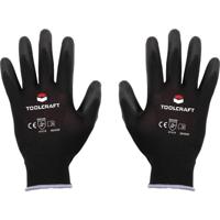 TOOLCRAFT TO-5621550 Werkhandschoen Polyester, Polyurethaan Maat (handschoen): 10 EN 388 Cat II 1 paar - thumbnail