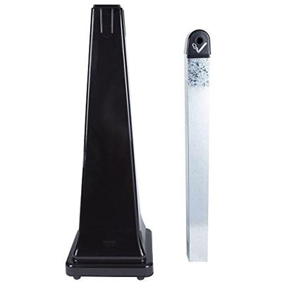 Rubbermaid peukenzuil Groundskeeper, ft 31 x 31 x 100 cm, gegalvaniseerd staal