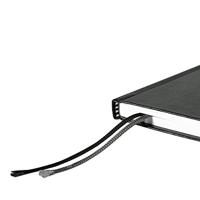 König & Ebhardt Notitieboek 8655227 Zwart DIN A5 Geruit - thumbnail