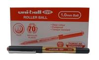 Rollerpen uni-ball eye eco 150e b rood | 12 stuks - thumbnail