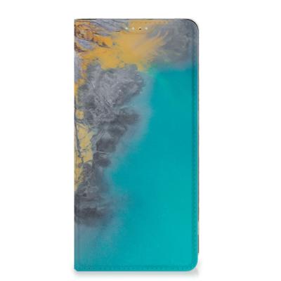 OnePlus Nord 3 | Standcase | Marble Blue Gold