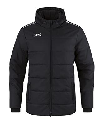 JAKO 7103 Coachvest Team Met Kap - Zwart - M JAKO 7103 Coachvest Team Met Kap - Zwart - M