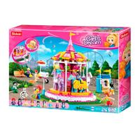 Sluban Carrousel (Girl's Dream) bouwstenen set - thumbnail