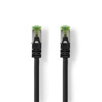 CAT7-Kabel | PiMF | RJ45 Male | RJ45 Male | 2.00 m | Rond | LSZH | Zwart | Polybag - thumbnail