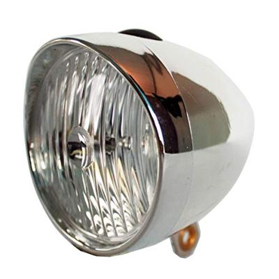 Ikzi Koplamp led retro chroom