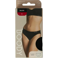 Boody Classic Bikinislip Zwart S - thumbnail
