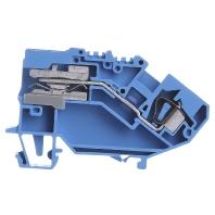 WAGO 782-613 Scheidingsklem 8 mm Spanveer Toewijzing: N Blauw 25 stuk(s)
