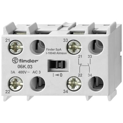 Finder 06K.03 Hulpschakelaar 1x NO, 1x NC 2 A Geschikt voor merk (relais): Finder 1 stuk(s) Finder 06K.03 Hulpschakelaar 1x NO, 1x NC 2 A Geschikt voor merk (relais): Finder 1 stuk(s)