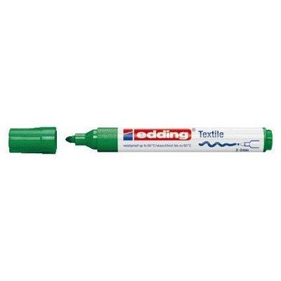 Textielmarker edding 4500 rond 2-3mm groen | 10 stuks