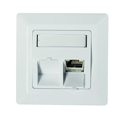 LogiLink NK4020 2 x RJ-45 wandcontactdoos LogiLink NK4020 2 x RJ-45 wandcontactdoos