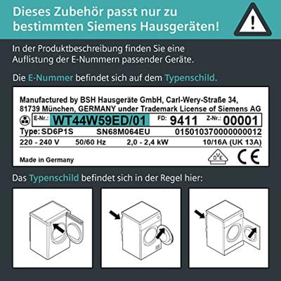 Siemens WZ20400 Verbindingsset Wit