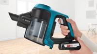 Bosch Serie 6 BBS611LAG steelstofzuiger & elektrische bezem 2-in-1 stick vacuum Batterij/Accu Droog Zakloos 0,3 l Blauw 2,5 Ah - thumbnail
