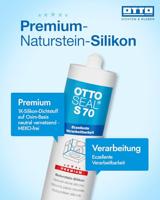 Ottoseal S70 Natuursteen siliconenkit 310ml - Zandrood structuur C32 - thumbnail