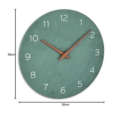 TFA Dostmann 60.3054.04 Wandklok Kwarts 297 mm x 45 mm Jade, Groen TFA Dostmann 60.3054.04 Wandklok Kwarts 297 mm x 45 mm Jade, Groen