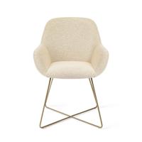 Jesper Home Kushi eetkamerstoel Trouty Tinge cross gold - thumbnail