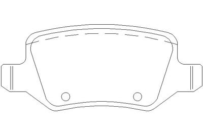 Remblokken set 2313805
