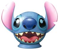 Ravensburger 3d puzzel stitch met oren, 72st. - thumbnail