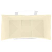 VidaXL Papieren zakken 50 st met hengsels 32x17x25 cm geel - thumbnail