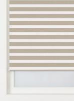 HEMA Duo Rolgordijn Structuur Verduisterend Beige (beige) - thumbnail