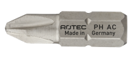 Rotec Schroefbit PH 2 | L=25 | C6.3 | Anti-Cor | 2 stuks - 800.10022 - thumbnail