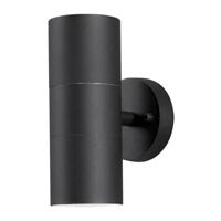 Modena wandlamp licht boven en onder mat zwart 7656-750 - thumbnail