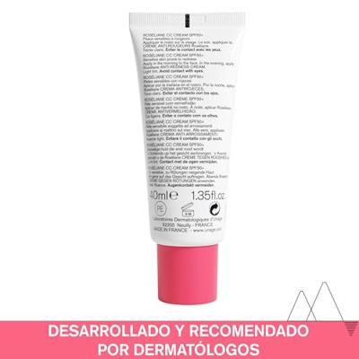 Uriage Roséliane Getinte Dagcrème Licht Anti-Roodheid SPF50+ 40ml