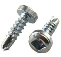 Zelfborende Plaatschroef Square Drive 4,2 X 13mm (kort) - Doos Van 200 Stuks - thumbnail