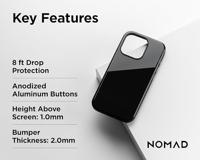Nomad Sport hoesje iPhone 15 Pro Max - Black - thumbnail
