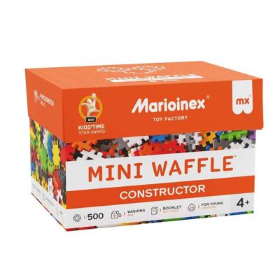 MARIOINEX Mini Waffle-blokjes, 500 stuks