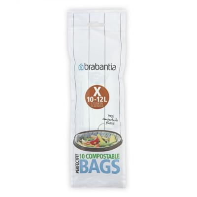 Brabantia perfectfit composteer x afvalzakken 10-12l 10 stuks