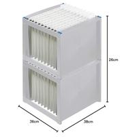 Helit Hangmappendoos the rack H6110084 Lichtgrijs, Blauw 1 stuk(s) - thumbnail