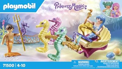 PLAYMOBIL 71500 Koets met zeemeerminnen en zeepaardjes