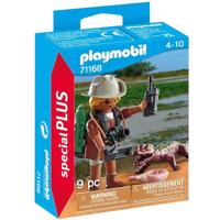 Playmobil 71168 Special Plus Onderzoeker met Kaaiman - thumbnail