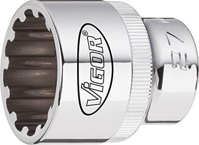 Vigor V1983 Dop (zeskant) Dopsleutelinzetstuk 10 mm 1/4 (6.3 mm)
