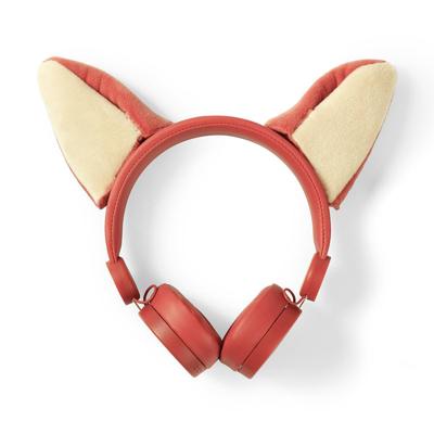 Nedis Bedrade Koptelefoon | 1,2 m Ronde Kabel | On-Ear | Afneembare Magnetische Oren | Franky Fox | Oranje Nedis Bedrade Koptelefoon | 1,2 m Ronde Kabel | On-Ear | Afneembare Magnetische Oren | Franky Fox | Oranje