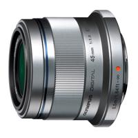 Olympus M.Zuiko Digital 45mm F/1.8 zilver - thumbnail