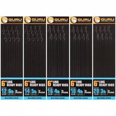 Guru LWGS Pole Rigs 15Cm Size 12 - 0,17 mm