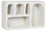 Planken Home ESPRIT Wit Spar Hout MDF 80 x 18 x 48 cm Voor aan de muur - thumbnail