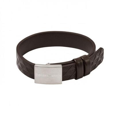 Emporio Armani EGS3135040 Bruin Heren armband