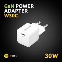 Intenso POWER ADAPTER USB-C GAN/7803022 Universeel Wit AC Snel opladen Binnen - thumbnail