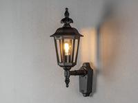 Wandlamp Pallas opwaarts 48cm - Matzwart - thumbnail