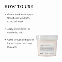 Davines Essential Haircare Love Curl Enhancing Hair Mask 250ml - thumbnail