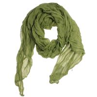P-Modekontor Dames Sjaals in Katoen (Groen) - thumbnail