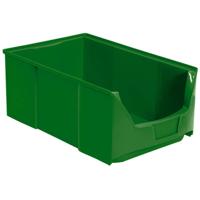 977516 Zichtbak Geschikt voor levensmiddelen (b x h x d) 300 x 200 x 510 mm Groen 6 stuk(s) - thumbnail